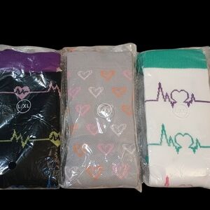 Colorful Heartbeat Socks Set